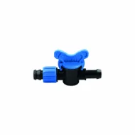 Garnitură de atașament pentru irigare plată de calitate cu mini supapă de ieșire cu piuliță 17x16 50 buc.