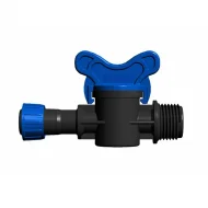 Atașament de conexiune plată de calitate pentru irigare mini supapă inelată cu filet extern 22x3/4 50 buc.